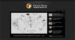 Desktop Screenshot of koreanews.fr