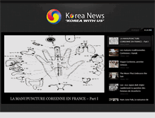 Tablet Screenshot of koreanews.fr